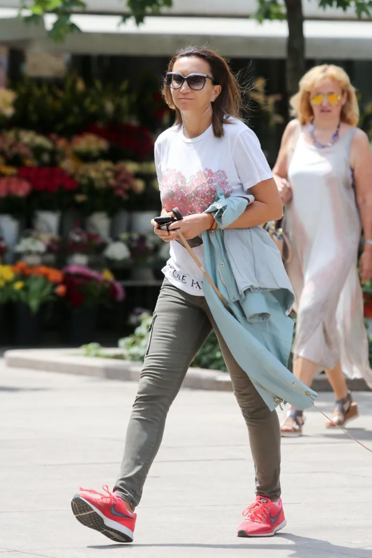 Najbolja hrvatska tenisačica, koju su nazivali 'Tuđmanovom miljenicom', bila je u ležernom izdanju.