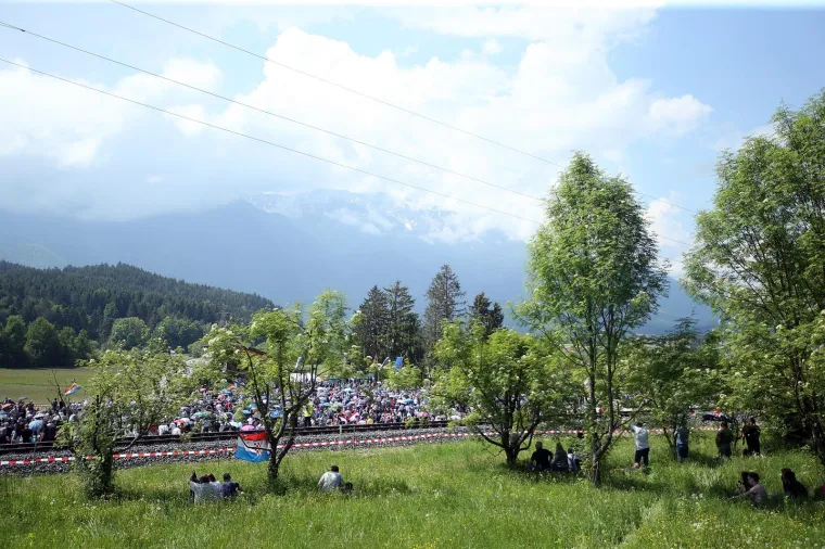 12.05.2018., Bleiburg, Austrija - Sredisnja komemoracija u povodu 73. godisnjice bleiburske tragedije i kriznog puta hrvatskog naroda. 
Photo: Goran Stanzl/PIXSELL