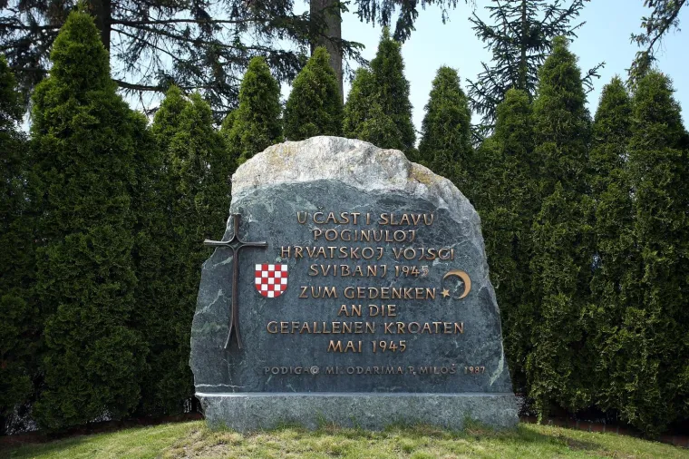 12.05.2018., Bleiburg, Austrija - Sredisnja komemoracija u povodu 73. godisnjice bleiburske tragedije i kriznog puta hrvatskog naroda. 
Photo: Goran Stanzl/PIXSELL