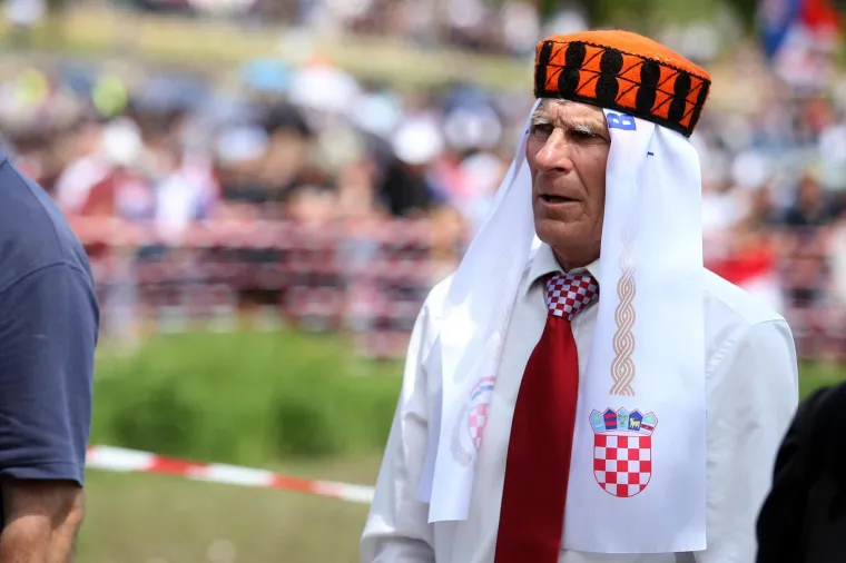 12.05.2018., Bleiburg, Austrija - Sredisnja komemoracija u povodu 73. godisnjice bleiburske tragedije i kriznog puta hrvatskog naroda. 
Photo: Goran Stanzl/PIXSELL