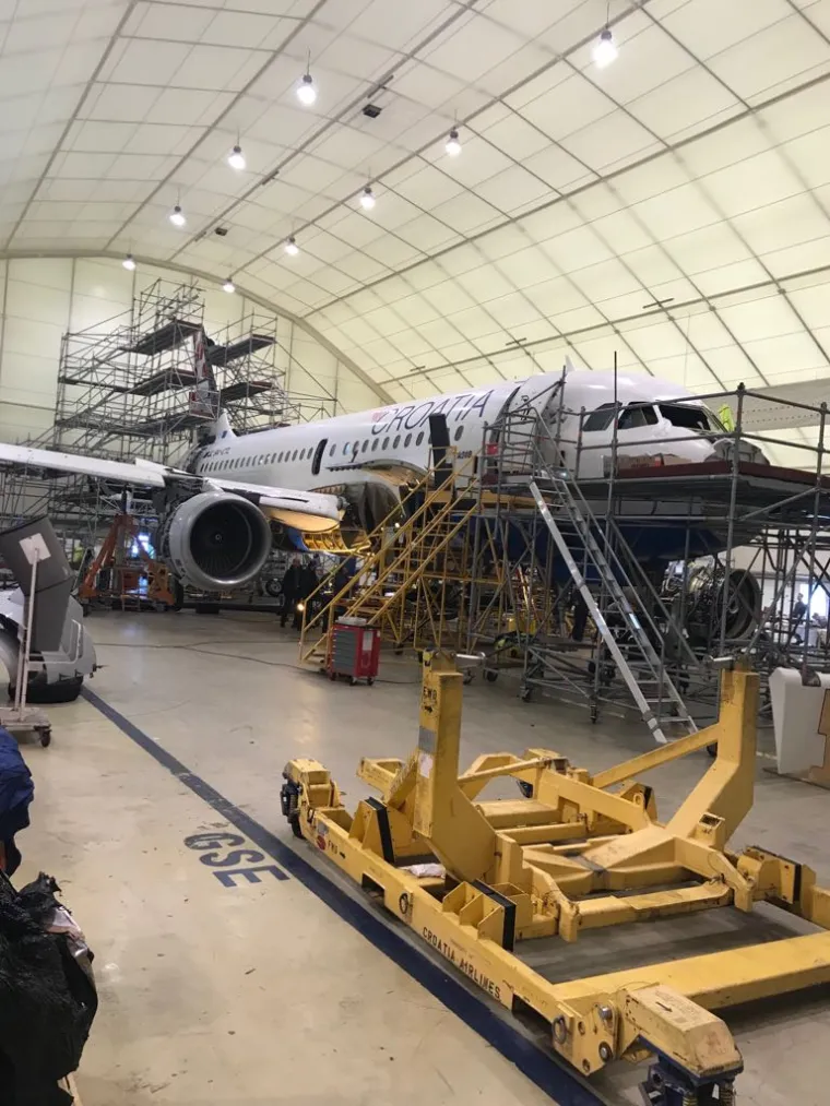 Jeste li ikad vidjeli potpuno rastavljen avion? RTL-ove kamere u&scaron;le su u skriveni hangar CA