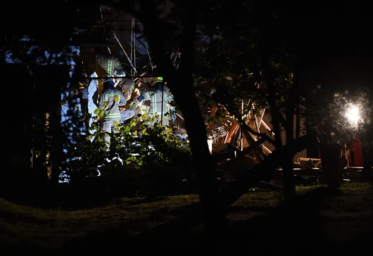 Eksplozija na &Scaron;varči: sa zemljom sravnjen dvori&scaron;ni objekt