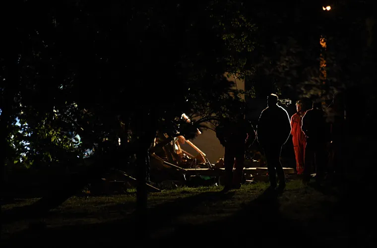 Eksplozija na &Scaron;varči: sa zemljom sravnjen dvori&scaron;ni objekt