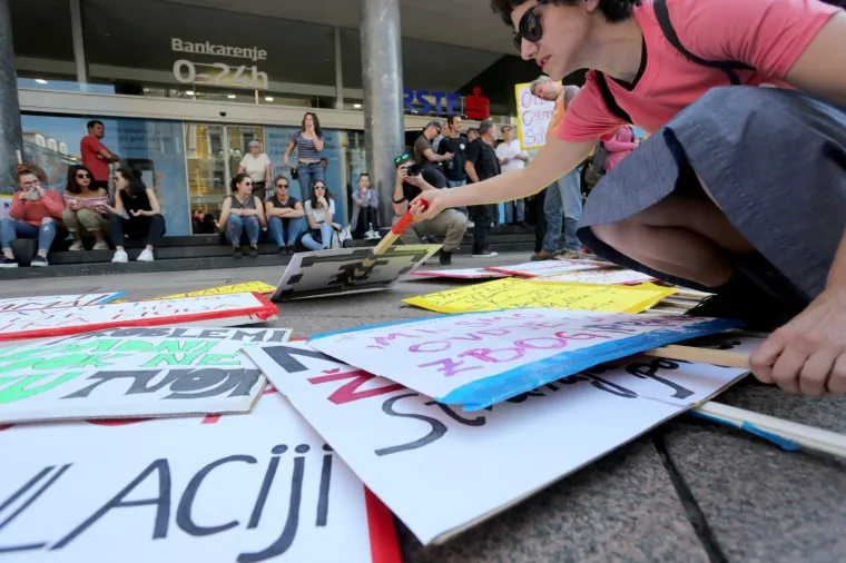 'Za različitost, za ljubav': prosvjedni skup u Rijeci 'Hod za slobodu' protivi se ograničavanju prava