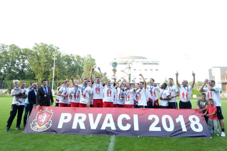 GORICA PROSLAVILA ULAZAK U PRVU LIGU: Osvojili Drugu ligu sa samo bodom više od Varaždina i Dinama II