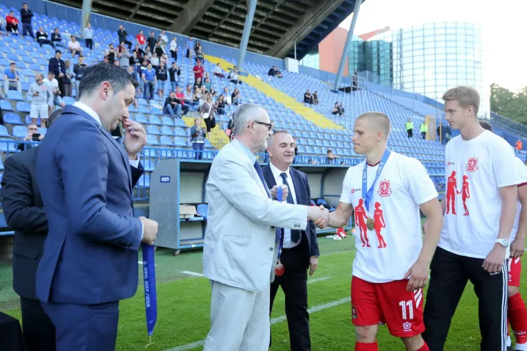 GORICA PROSLAVILA ULAZAK U PRVU LIGU: Osvojili Drugu ligu sa samo bodom više od Varaždina i Dinama II