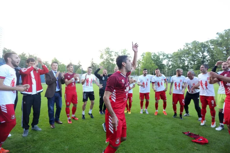 GORICA PROSLAVILA ULAZAK U PRVU LIGU: Osvojili Drugu ligu sa samo bodom više od Varaždina i Dinama II