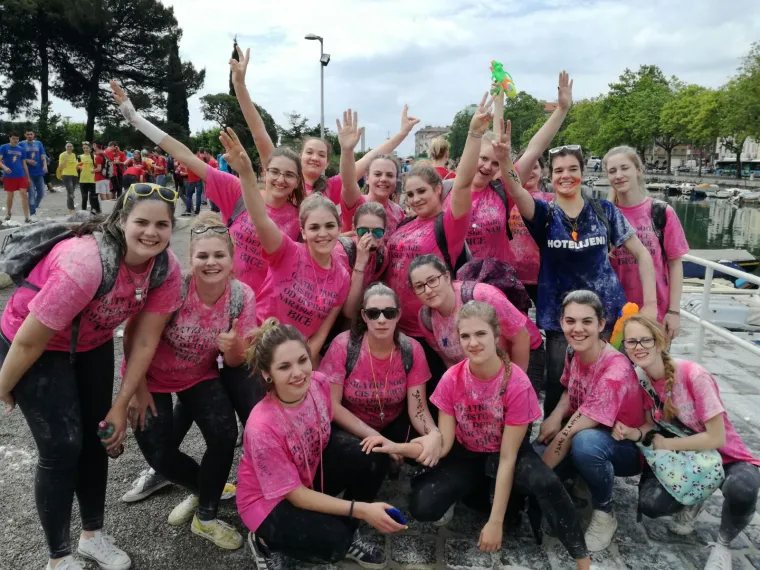 Riječki maturanti slave kraj srednjo&scaron;kolskog obrazovanja