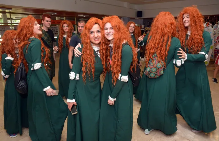 Kostimirani maturanti u Slavonskom Brodu