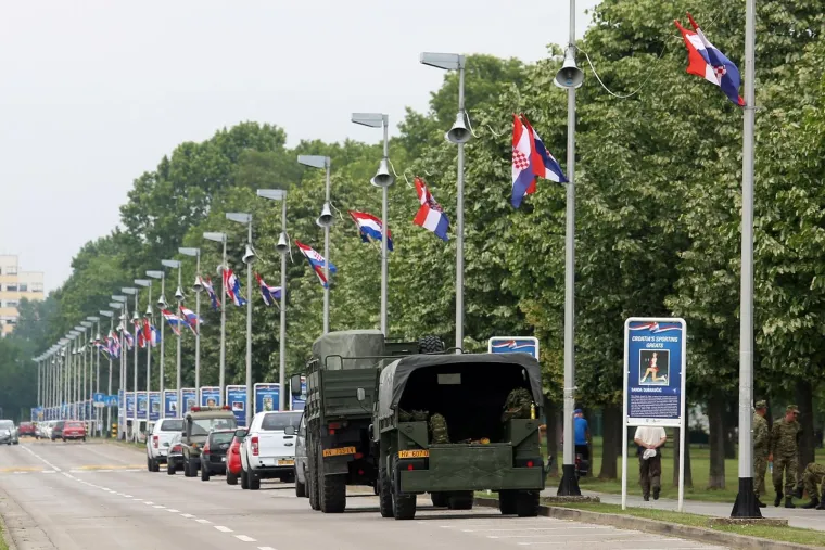 Uz jezero Jarun u tijeku su pripreme za proslavu Dana Oružanih snaga RH