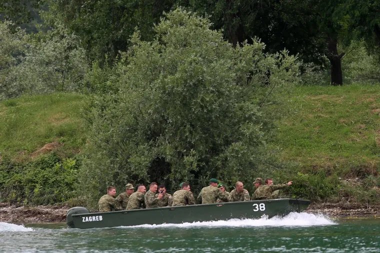 Uz jezero Jarun u tijeku su pripreme za proslavu Dana Oružanih snaga RH