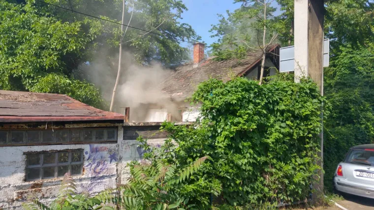 Požar na Tre&scaron;njevci: Vatrogasci brzom reakcijom ugasili vatru