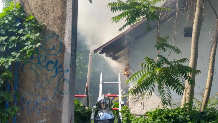 Požar na Tre&scaron;njevci: Vatrogasci brzom reakcijom ugasili vatru