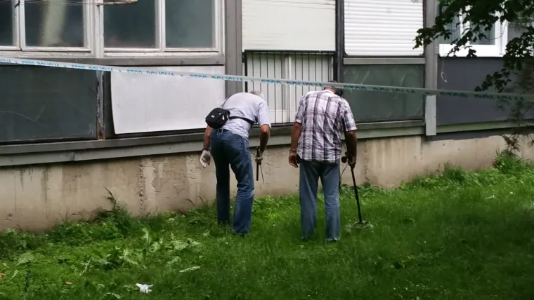 Utrine: u tijeku potraga za čahurama s detektorom metala