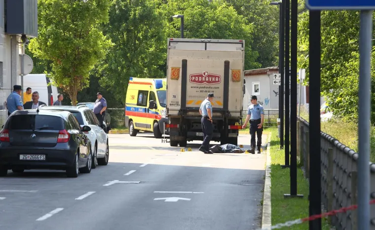 Kamion pregazio pje&scaron;aka na stanici za tehnički pregled Euro zagreb u Remetincu