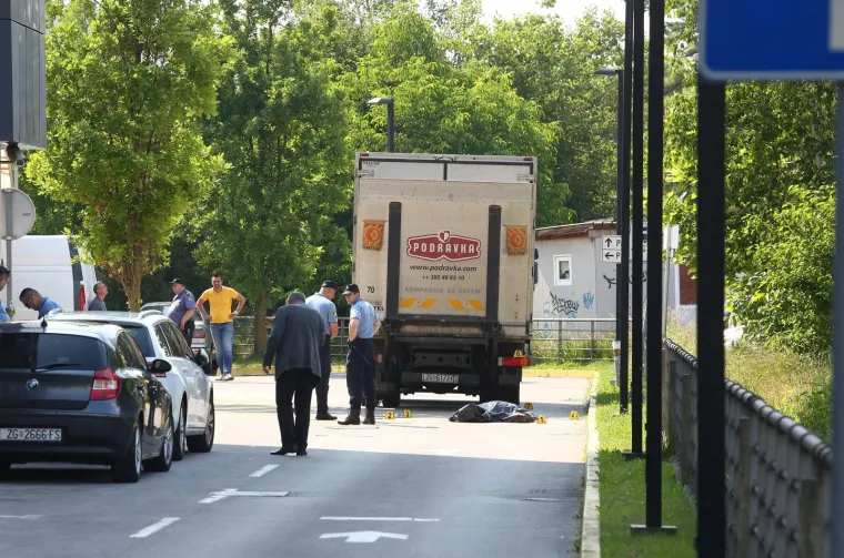 Kamion pregazio pje&scaron;aka na stanici za tehnički pregled Euro zagreb u Remetincu