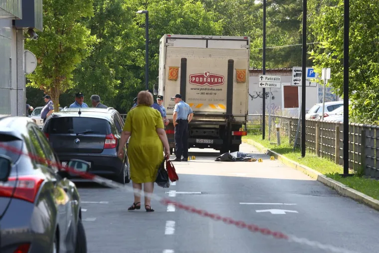 Kamion pregazio pje&scaron;aka na stanici za tehnički pregled Euro zagreb u Remetincu