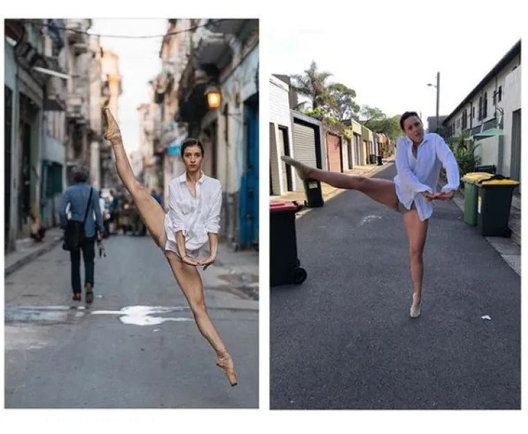 Komičarka radi reprodukcije fotki slavnih kako bi pokazala koliko su nerealne