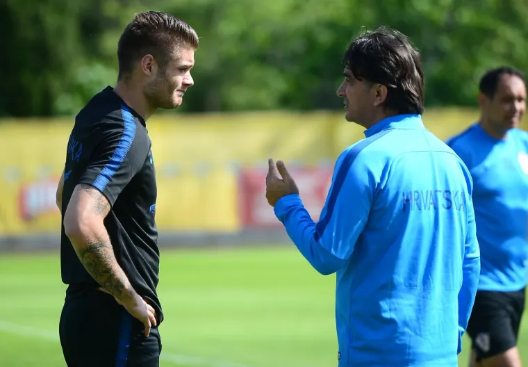 Hrvatska nogometna reprezentacija odradila jutarnji trening