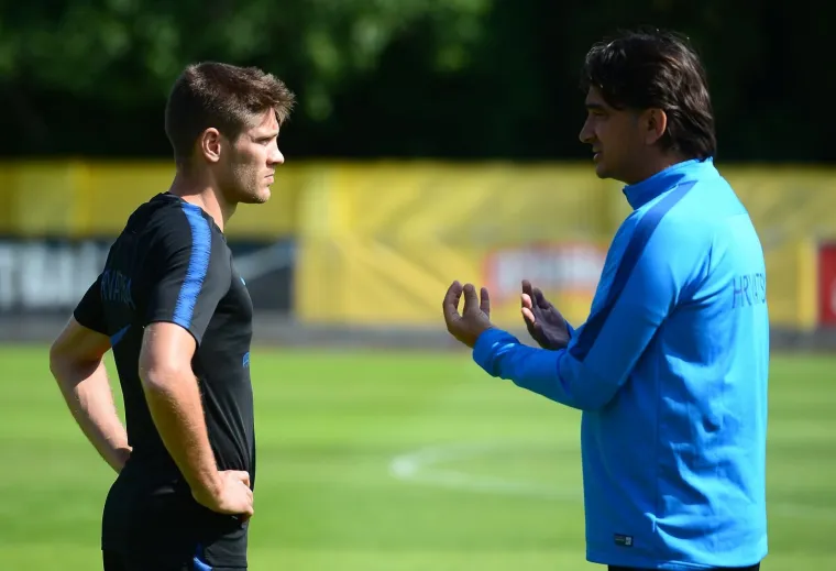 Hrvatska nogometna reprezentacija odradila jutarnji trening