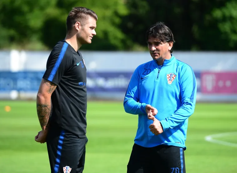 Hrvatska nogometna reprezentacija odradila jutarnji trening