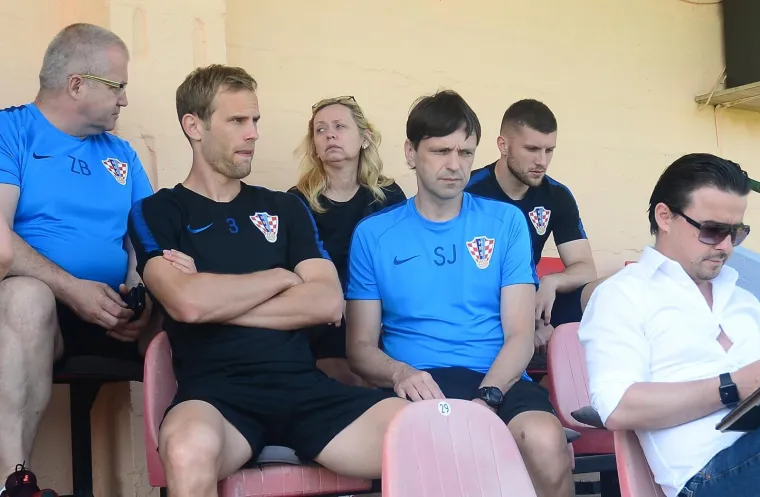Hrvatska nogometna reprezentacija odradila jutarnji trening