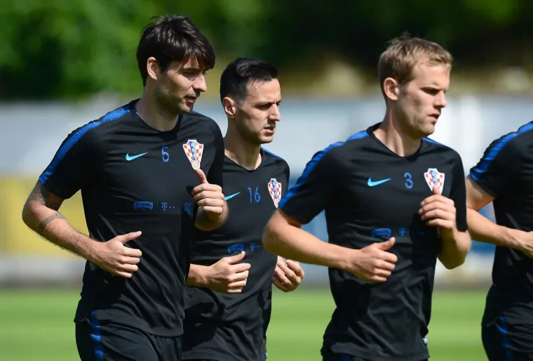 Hrvatska nogometna reprezentacija odradila jutarnji trening