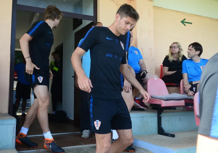 Hrvatska nogometna reprezentacija odradila jutarnji trening