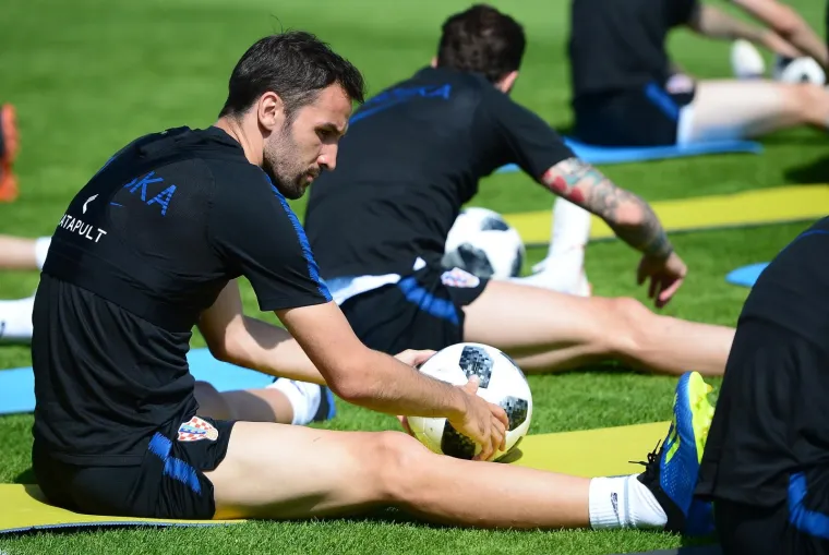 Hrvatska nogometna reprezentacija odradila jutarnji trening