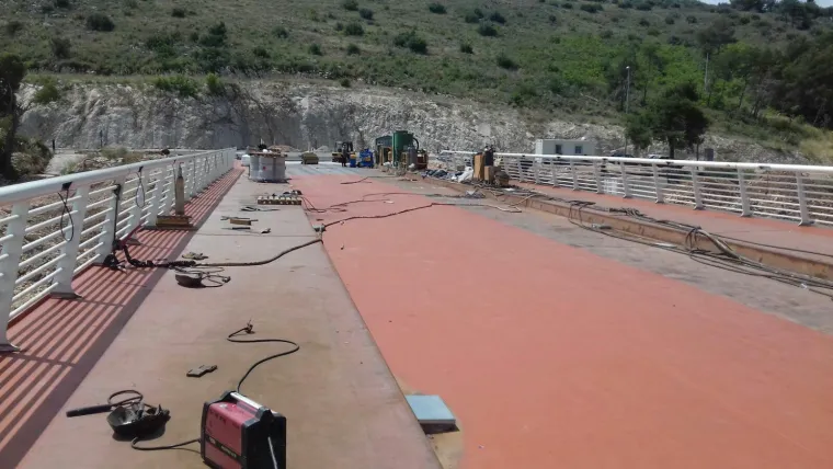 Čiovski most polako poprima zavr&scaron;ni izgled, ali na nekim dijelovima ima jo&scaron; puno posla