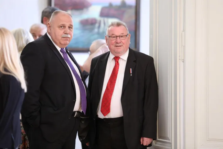 OKUPLJANJE DRŽAVNOG VRHA: Održan svečani prijem povodom Dana Hrvatskog sabora