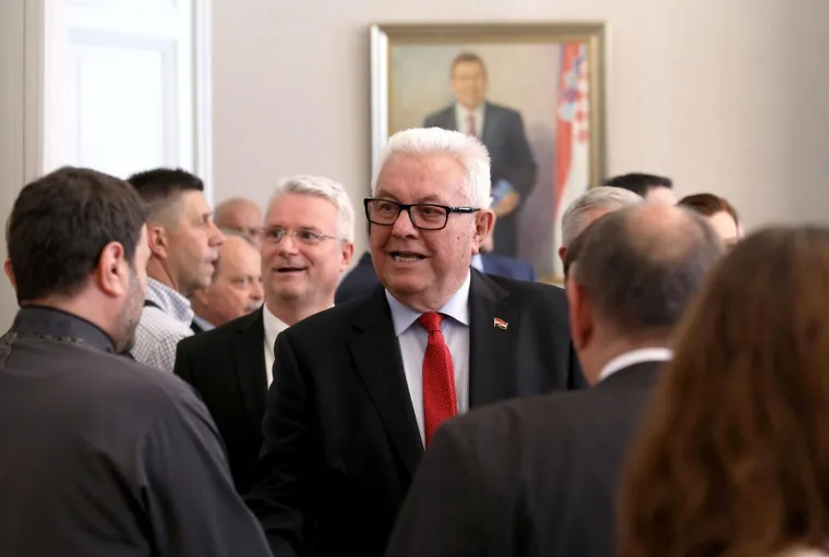 OKUPLJANJE DRŽAVNOG VRHA: Održan svečani prijem povodom Dana Hrvatskog sabora