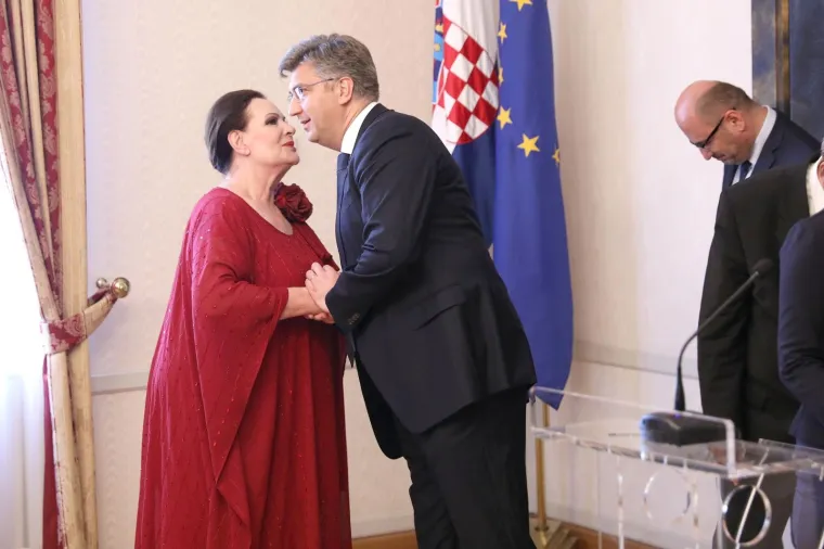 OKUPLJANJE DRŽAVNOG VRHA: Održan svečani prijem povodom Dana Hrvatskog sabora