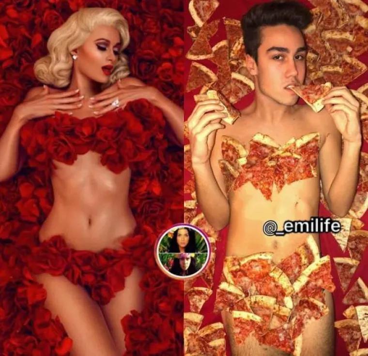 ISMIJAVA BIZARNE FOTOGRAFIJE SLAVNIH: Od 'WC haljina' pa do rezanaca na glavi, i njemu sve dobro stoji