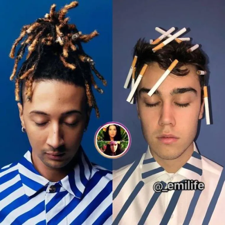 ISMIJAVA BIZARNE FOTOGRAFIJE SLAVNIH: Od 'WC haljina' pa do rezanaca na glavi, i njemu sve dobro stoji