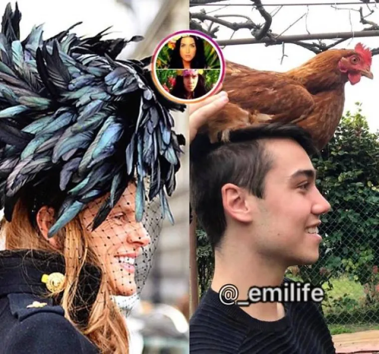 ISMIJAVA BIZARNE FOTOGRAFIJE SLAVNIH: Od 'WC haljina' pa do rezanaca na glavi, i njemu sve dobro stoji