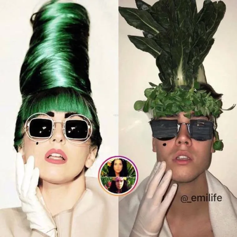 ISMIJAVA BIZARNE FOTOGRAFIJE SLAVNIH: Od 'WC haljina' pa do rezanaca na glavi, i njemu sve dobro stoji