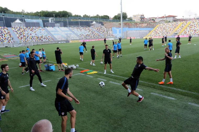 REPREZENTACIJA SE VRATILA U HRVATSKU: Vatreni su nakon poraza odradili trening na Rujevici