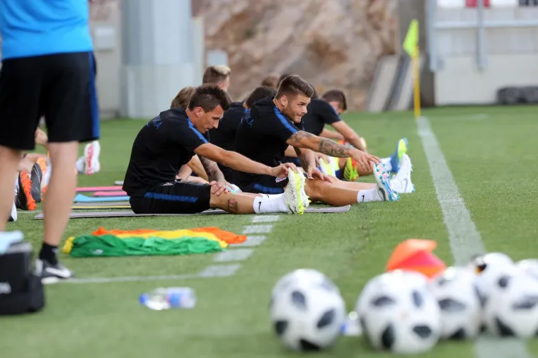 REPREZENTACIJA SE VRATILA U HRVATSKU: Vatreni su nakon poraza odradili trening na Rujevici