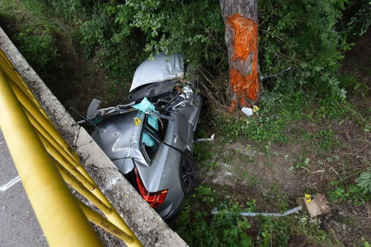 Te&scaron;ka prometna nesreća u Selnici: vozač sletio u jarak i poginuo