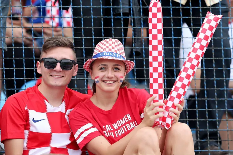 16 tisuća navijača u Osijeku na utakmici Hrvatska - Senegal