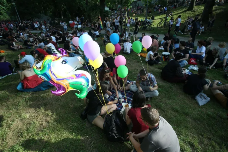 POVORKA PONOSA OKUPILA TISUĆE, MEĐU NJIMA I POLITIČARI: '&Scaron;to tebe boli tko koga voli!'