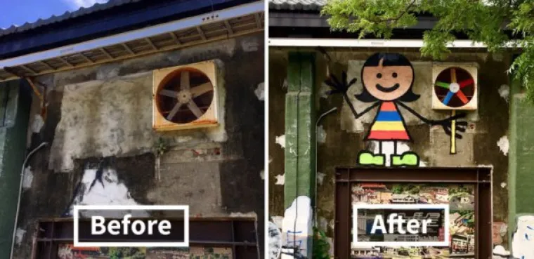 GRADSKE VLASTI NE MARE PA JE UZEO STVAR U SVOJE RUKE: Ružne ulice pretvorio u prava umjetnička djela