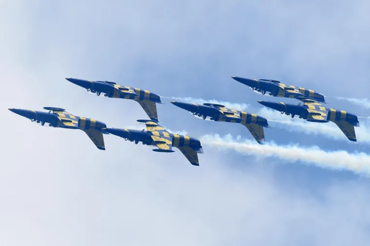 SPEKTAKL U ČAKOVCU: Vrhunski piloti kreirali airshow bez premca, pogledajte fotografije