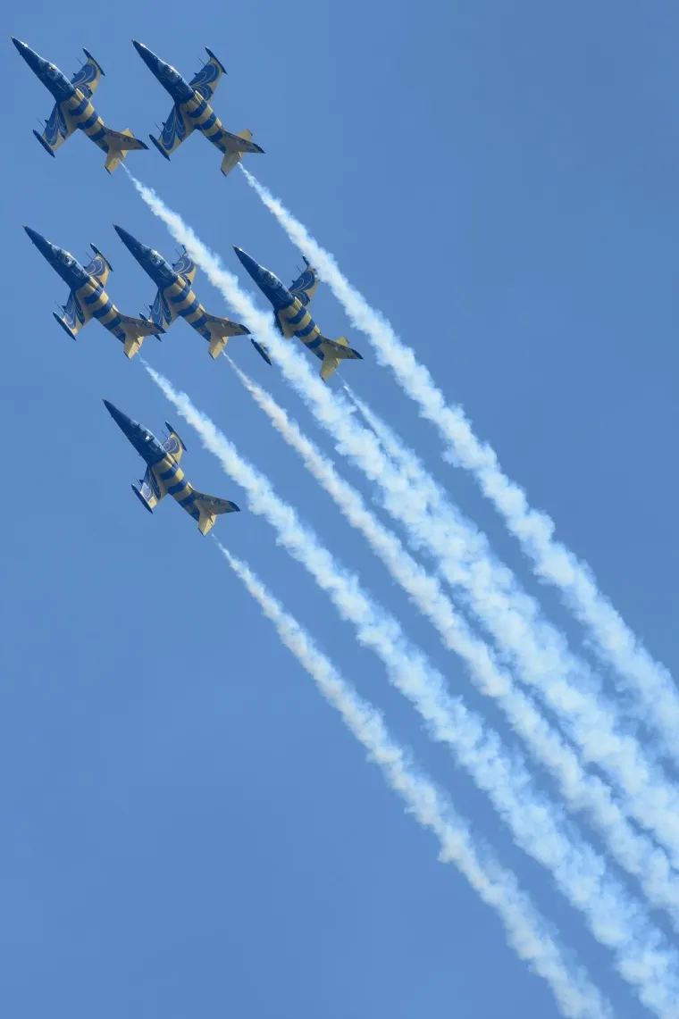 SPEKTAKL U ČAKOVCU: Vrhunski piloti kreirali airshow bez premca, pogledajte fotografije