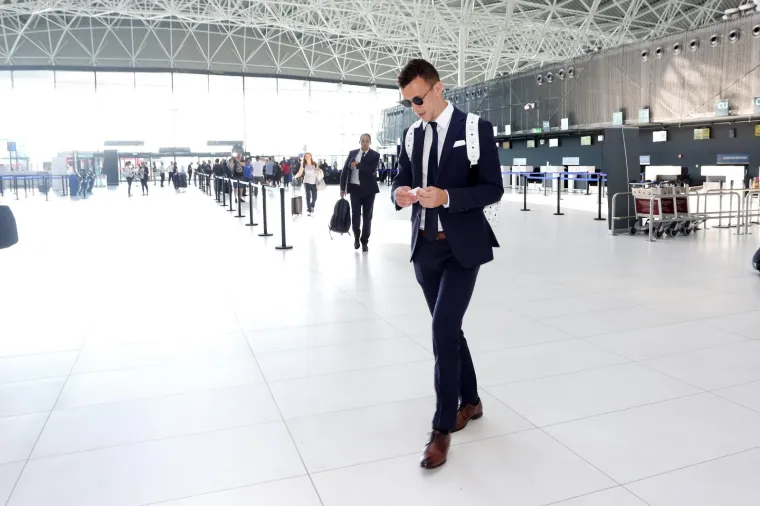 Pogledajte kakva je atmosfera vladala: Hrvatska reprezentacija otputovala u Rusiju