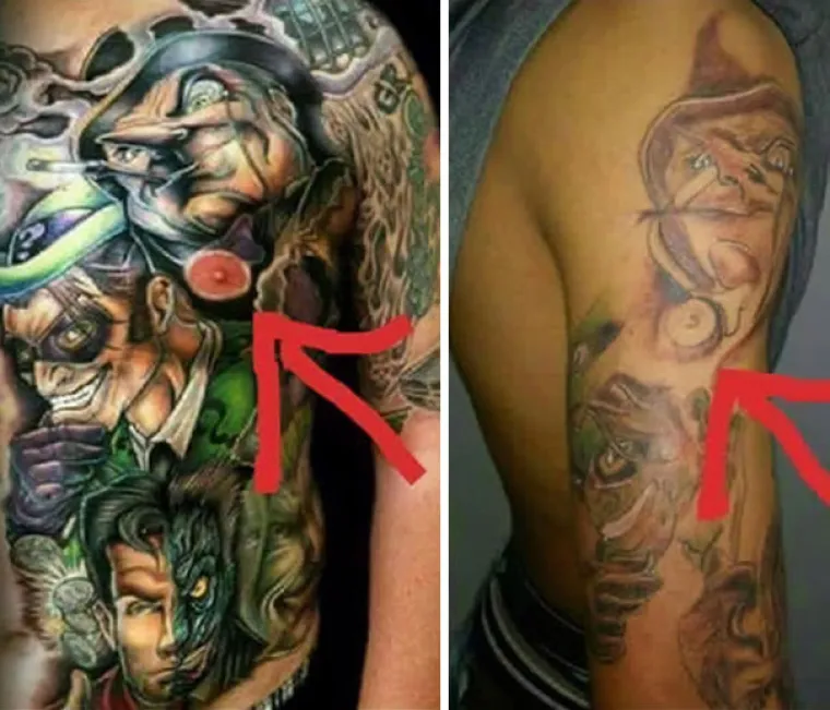 Ove slike upozoravaju da dobro provjerite kod kojeg tattoo majstora ćete otići