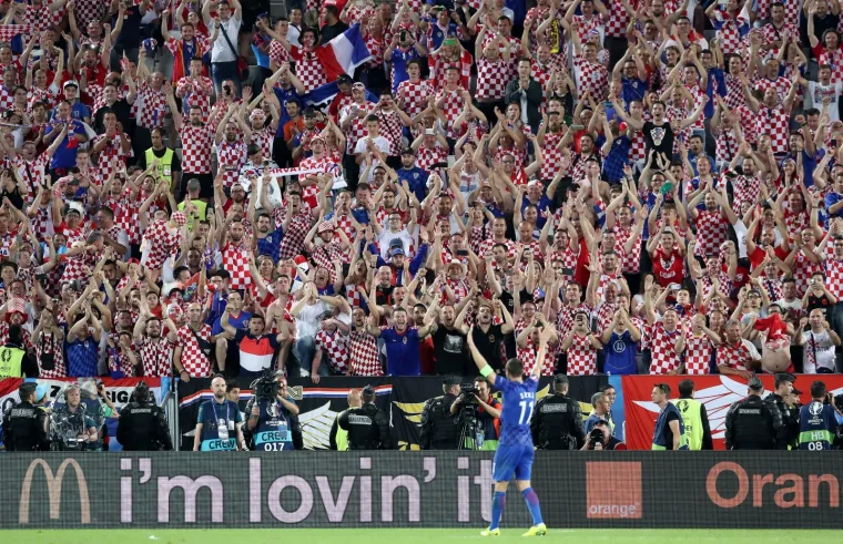 Bordeaux, Francuska - UEFA EURO 2016., 3. kolo, skupina D, Hrvatska - Spanjolska.