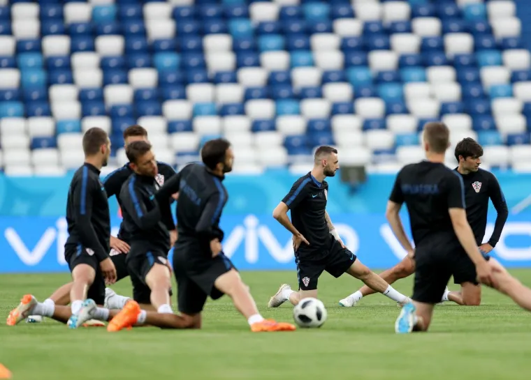 Vatreni trening uoči današnje utakmice: Sve je spremno za veliki spektakl