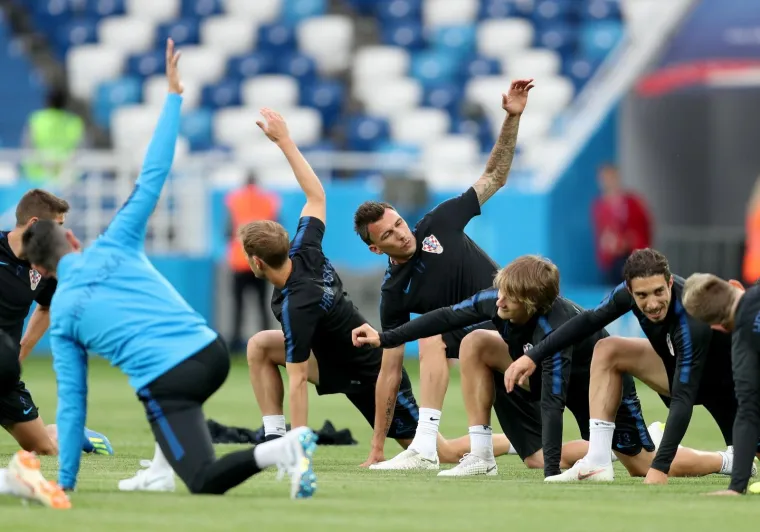 Vatreni trening uoči današnje utakmice: Sve je spremno za veliki spektakl